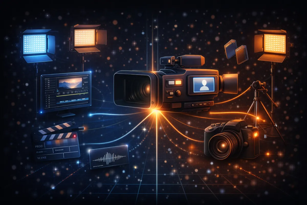 المرحلة الرابعة: التصوير والإنتاج